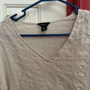 Beige summer top-very lightweight